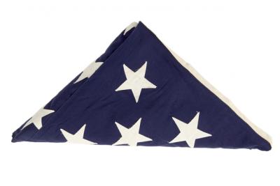 United States Flag that covered President Kennedy's Casket
