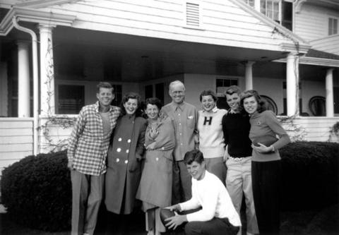 The Kennedy family in Hyannisport